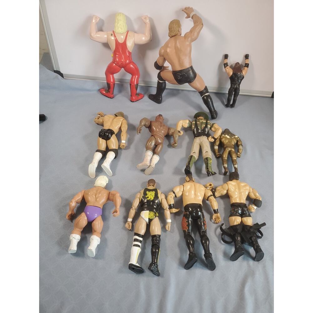 Vintage Wrestling Action Figure Lot WWE WCW Jakks Toymakers Sullivan Kevin 90s - Picture 3 of 16